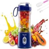 Blendlife PRO Portable Blender 210Watt & 4000MAH For Juices, Shakes, Ice Etc USB C Port, 400ml 150 Juicer Mixer Grinder 1 Jar, Navy Blue