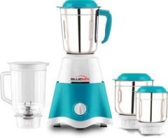 Bluemix by Bluemix Hero 4 Jar High Performance Motor Smart 550 Mixer Grinder 4 Jars, White, Green