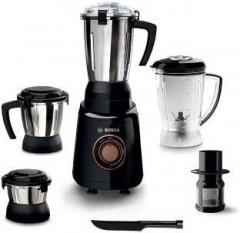 Bosch Bold MGM4341BIN 600 Juicer Mixer Grinder 4 Jars, Black