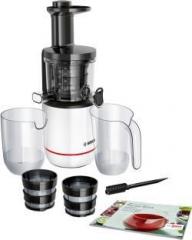 Bosch Comfort Slow Juicer MESM500W 150 W Juicer 2 Jars, White