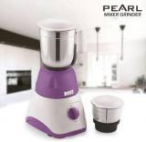 Boss Pearl 500 Watt Mixer Grinder, 2 Jars, Purple 500 Mixer Grinder