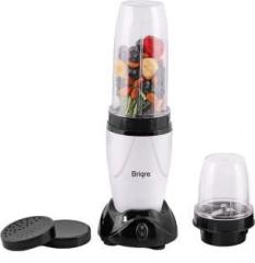 Briqre Splash | Smoothie maker blender for Kitchen | Shake maker Nutribullet blender Nutri Blender 500 Juicer Mixer Grinder 2 Jars, Black, White