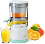 Bs Spy Mixer Blender Citrus Juicer Electric USB Charging Fruit Squeezer Machine 45 Juicer 1 Jar, Multicolor