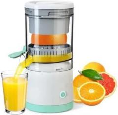 Bs Spy Mixer Blender Citrus Juicer Electric USB Charging Fruit Squeezer Machine 45 Juicer 1 Jar, Multicolor