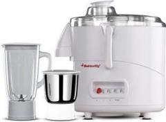 Butterfly SPEEDY JUICER MIXER GRINDER 500 Juicer Mixer Grinder 2 Jars, White