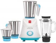 Cello ELITE + MIXER GRINDER WITH 4 JAR 500 Mixer Grinder 4 Jars, White, Blue