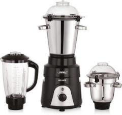 Cookwell Commercial 2 HP 1500 w Mixer Grinder 3 Jars, Black