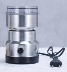 Credebs by Credebs By Nima Japan Smart Buys Multi Function Small Food Grinder Household Electric Cereals Grain Grinder : 150 Juicer Mixer Grinder 1 Jar, Silver