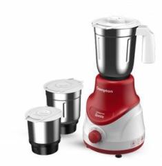 Crompton ACGM QUESTA500W3J 2022 500 Juicer Mixer Grinder 3 Jars, Red, White