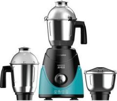 Crompton Ameo 750 Watt Mixer Grinder with MaxiGrind and Motor Vent X Technology 750 Mixer Grinder 3 Jars, Black