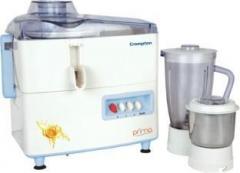 Crompton rj plus prima CG RJ PLUS 450 W Juicer Mixer Grinder 2 Jars, White & blue