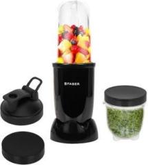 Faber SPORTZ BLENDER FSB 2 in 1 Nutrifit Nero 400 W Juicer Mixer Grinder 2 Jars, Black