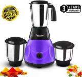 Fogger PID00945 Diamond Purple 500 Mixer Grinder 3 Jars, Purple