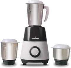 Goodflame Zeus Mixer grinder 3 jar 550 watt 550 Juicer Mixer Grinder 3 Jars, Black