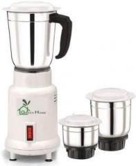 Green Home 450 W 3 STAINLESS STEEL JAR 450 Mixer Grinder