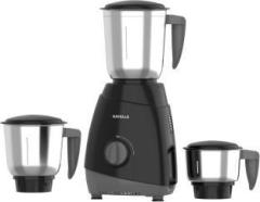 Havells Capture Black 500W GHFMGDEK050 500 W Mixer Grinder 3 Jars, Black