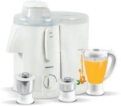 Havells Endura 500 W Juicer Mixer Grinder 3 Jars, White