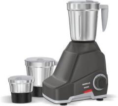 Havells Genie 0 500 W Mixer Grinder 3 Jars, Dark Grey