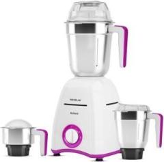 Havells GHFMGDWV075 Klassic 750 W Juicer Mixer Grinder 3 Jars, White Lavender