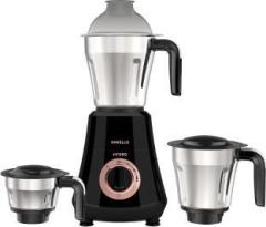 Havells GHFMGFGE100 Hydro 1000 W Mixer Grinder 3 Jars, Black