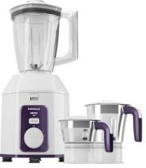 Havells HEXO BLEND 1000 Mixer Grinder 3 Jars, White