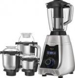 Havells MIXER GRINDER Silencio 500 Mixer Grinder 4 Jars, Grey Black