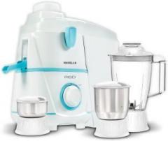 Havells rigo 500 Juicer Mixer Grinder 3 Jars, White