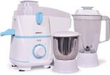 Havells RIGO 500W Juicer Mixer Grinder 2 JAR White & Light Blue