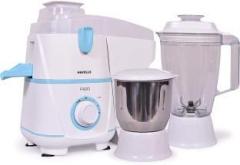 Havells RIGO 500W Juicer Mixer Grinder 2 JAR White & Light blue