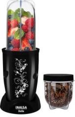 Inalsa Belle 400 Mixer Grinder 2 Jars, Black