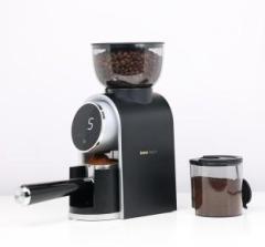 Instacuppa Electric Coffee Grinder | Conical Stainless Steel Burr Mill with LED Touch Timer 200 W Mixer Grinder