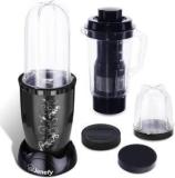 Jenefy 400Watt Mixer 2 Jar with Juicer jar Black 400 W Juicer Mixer Grinder