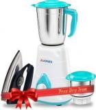 Jones RAPID PRO 2 JAR WITH FREE ELECTRIC DRY IRON 650 Mixer Grinder