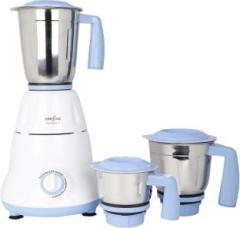 Kenstar KMSLE75B4P DBB/SLENDER 7 4J MG Slender 7 750 W Mixer Grinder 3 Jars, White