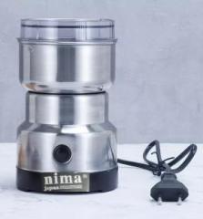 Kindlook Fashion by nima Japan Multi function Food Grinder Household Electric Cereals Grinder MINI 150W 150 Mixer Grinder 240 Juicer Mixer Grinder 1 Jar, Silver 6