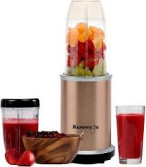 Kuvings by Kuvings Nutri Blender Wet Blending Blade & Dry Grinding Blade 1000 W Juicer Mixer Grinder 2 Jars, Champagne Gold