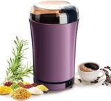 Leafox Electric Portable Coffee, Spice, Nuts, Grains, Bean Grinder Mixer HQGL 01 150 Mixer Grinder 1 Jar, Multicolor