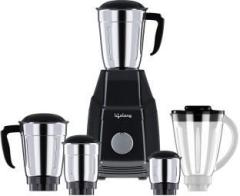 Lifelong LLMG7F 800 W Mixer Grinder 6 Jars, Black