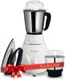 Longway PLUTO 2 JAR WITH FREE ELECTRIC DRY IRON 550 Mixer Grinder