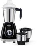 Maharaja Whiteline 1.2.3 500 W Mixer Grinder 3 Jars, Black