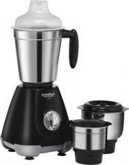 Maharaja Whiteline 1..2..3 Mixer Grinder MX 194 500 Mixer Grinder 3 Jars, Black