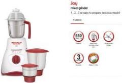 Maharaja Whiteline Joy Happiness MX 130 550 W Mixer Grinder