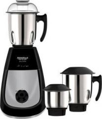 Maharaja Whiteline Joy Turbo 3jar JOY TURBO CB MX 181 750 W Mixer Grinder 3 Jars, Black