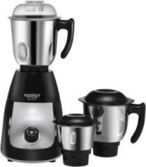 Maharaja Whiteline Joy Turbo HD MX 213 1000 W Mixer Grinder 3 Jars, Black and Grey