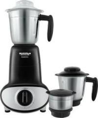 Maharaja Whiteline Maestro mx 134 MX 134 600 W Mixer Grinder 3 Jars, Silver, Black