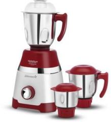 Maharaja Whiteline MX 242 Duramaxx 750 W Mixer Grinder 3 Jars, Red, White