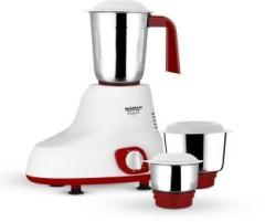 Maharaja Whiteline STELLAR EVO MX 229 500 Mixer Grinder 3 Jars, Red & White