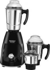 Maharaja Whiteline Turbo Prime Deluxe MX 215 750 W Mixer Grinder 3 Jars, Black