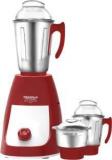 Maharaja Whiteline Turbo Prime Dlx MX 231 750 W Mixer Grinder 3 Jars, Red