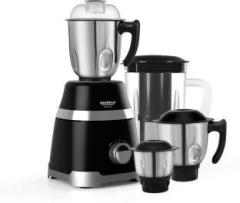 Maharaja Whiteline Ultramax Elite MX 221 750 W Juicer Mixer Grinder 4 Jars, Black